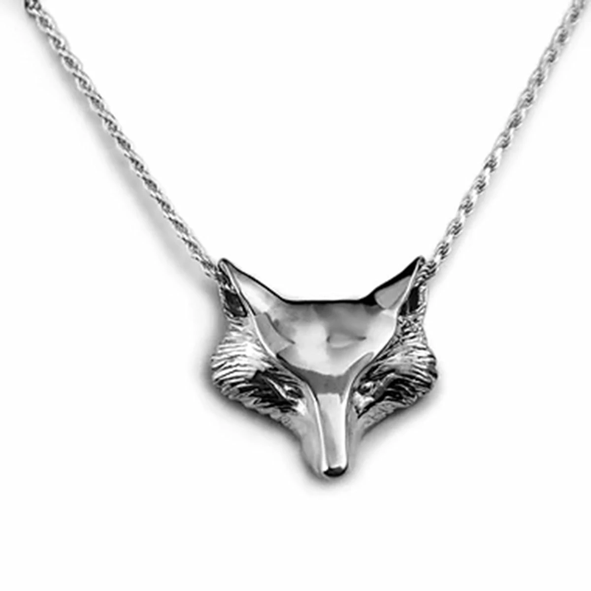 Loriece Equestrian Fox Mask Slider Necklace 1 Loriece Equestrian Fox Mask Slider Necklace