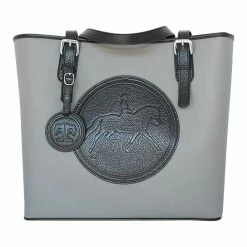 Tucker Tweed Equestrian James River Carry All Bag -Farm House Tack Sales Shop Dressage GreyBlk