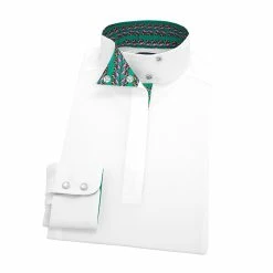 Essex Classics Ladies "Busy Bees" Talent Yarn Wrap Collar Long Sleeve Show Shirt