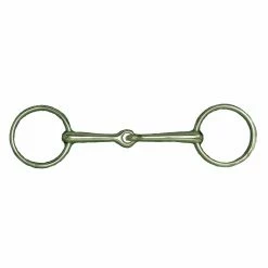 AlBaCon German Silver 13 MM Solid Mouth Bradoon With 55mm Rings