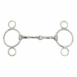 Metalab Magic Twisted Mouth 2-Ring Gag Bit