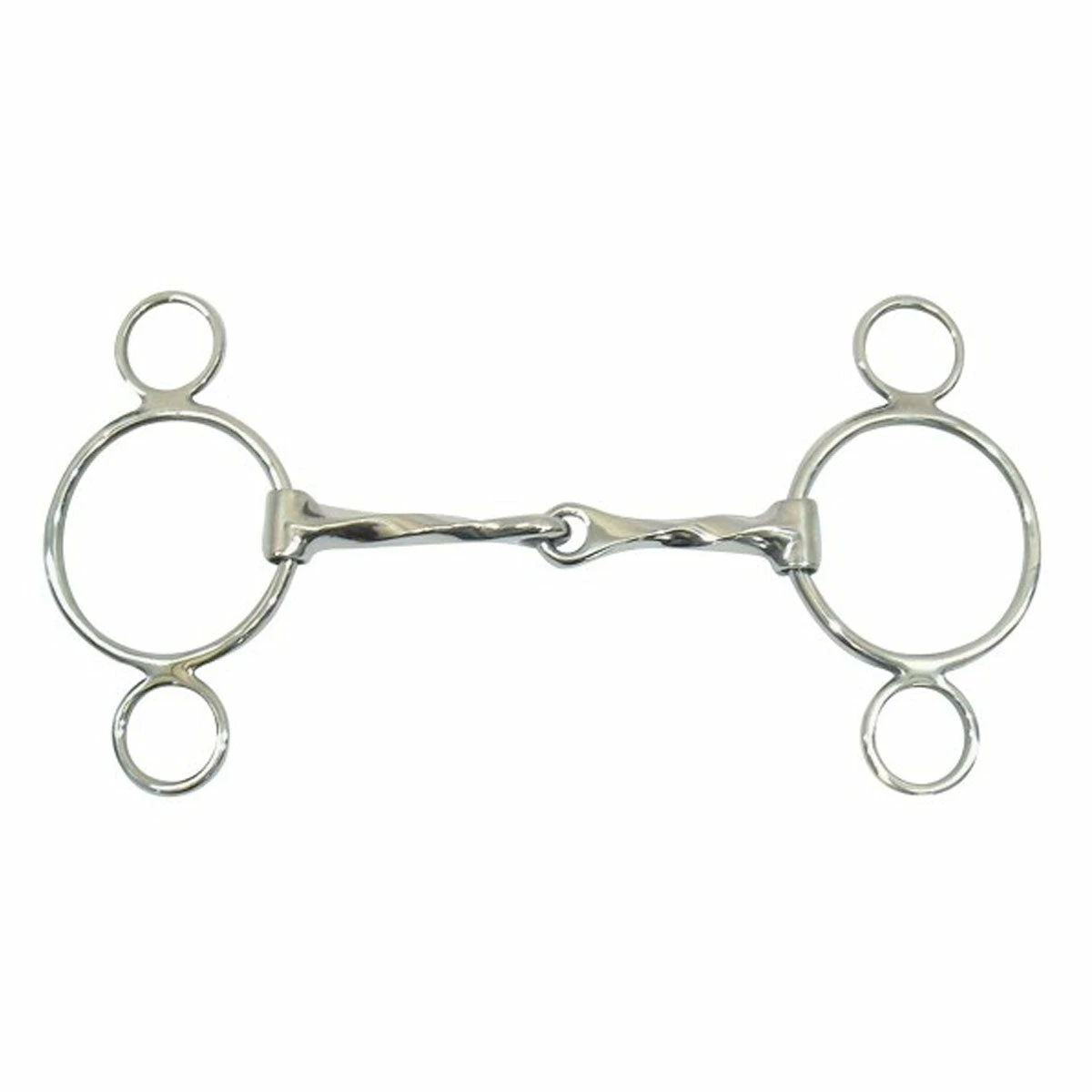 Metalab Magic Twisted Mouth 2-Ring Gag Bit 1 Metalab Magic Twisted Mouth 2-Ring Gag Bit