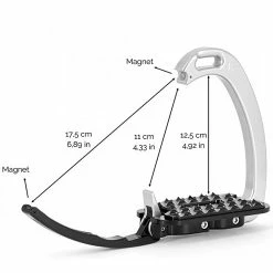 Tech Venice Sloped EVO Quick Out Stirrups 7 Tech Venice Sloped EVO Quick Out Stirrups -Farm House Tack Sales Shop ERS Tech.Venice.Slopped.Evo .Quick .Release.Stirrup Detail