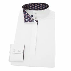 Essex Classics Ladies "Lions" Talent Yarn Straight Collar Long Sleeve Show Shirt