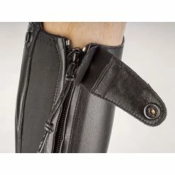 EGO 7 Lyra Half Chaps 21 EGO 7 Lyra Half Chaps -Farm House Tack Sales Shop EU301P011 Ego7 Lyra.Chaps Zipper.2
