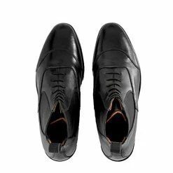 Ego7 Gemini Paddock Boots -Farm House Tack Sales Shop Ego7 Gemini.Leather.Paddock.Boot Black Top