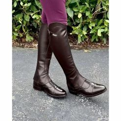EGO 7 Lyra Half Chaps 25 EGO 7 Lyra Half Chaps -Farm House Tack Sales Shop Ego7 Lyra.Chaps Brown