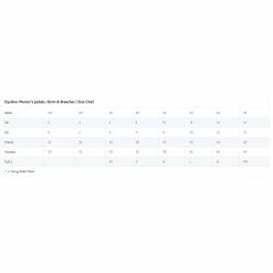 Equiline Ettiek Women's B-Move Knee Grip Breeches -Farm House Tack Sales Shop Equiline.Womens.Size .Guide 1a121ecf b4c8 4a26 abc2 0be5548e9096