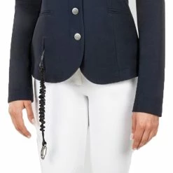 Equiline Airbag Compatible Show Coat 9 Equiline Airbag Compatible Show Coat -Farm House Tack Sales Shop Equiline 181 M08716 002 Airbag.Compatible.Show .Coat Blue 01
