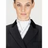 Equiline Cloe Stock Tie With Silver Ribbon