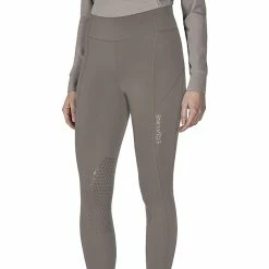 Equiline Women's EdodieK Knee Grip Riding Leggings -Farm House Tack Sales Shop Equiline EricieK B Move UV.Protection Light.KP .Breeches Deep.Sand 00