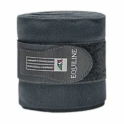 Equiline Polo Fleece Bandage Set -Farm House Tack Sales Shop Equiline Fleece.Polo .Wraps Grey Set.of .4 121MD04000007UNI
