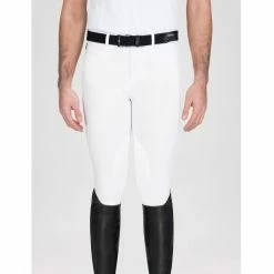Equiline Men's Grafton Knee Patch Breech -Farm House Tack Sales Shop Equiline Grafton Mens White 01354.1585186912.1280.1280