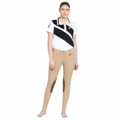 Equine Couture Ladies Coolmax Champion Knee Patch Breeches