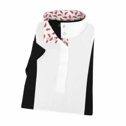 Essex Classics Ladies "Watermelon" Luna Black Performance Short Sleeve Show Shirt