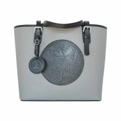 Tucker Tweed Equestrian James River Carry All Bag -Farm House Tack Sales Shop FoxHunt GreyBlk