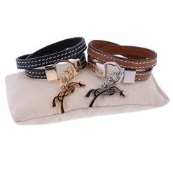 Penelope Signature Bracelet 6 Penelope Signature Bracelet -Farm House Tack Sales Shop French.EQ Penelope.Signature.Bracelet Black.Brandy.2