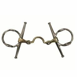 Jump'in High Port Jointed Full Cheek Gag Bit