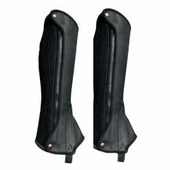 Grand Prix Elite Leather Half Chaps
