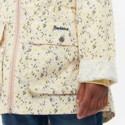 Barbour Girl's Printed Maar Showerproof Poncho 21 Barbour Girl's Printed Maar Showerproof Poncho -Farm House Tack Sales Shop GSP0009OR12 08detaild