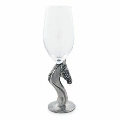 Arthur Court Horse Head Wine Glass