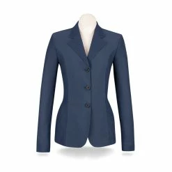 RJ Classics Harmony Jr. Girls' Mesh Show Jacket -Farm House Tack Sales Shop HJ2010 RJclassics girls.harmonymeshcoat.insigniablue