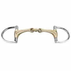 Herm Sprenger Dynamic RS Hunter Jumper D-Ring Double Jointed Sensogan 14 Mm