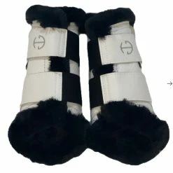 Halter Ego Brushing Boots 10 Halter Ego Brushing Boots -Farm House Tack Sales Shop Hego Wht HalterEgo Brushing.Boot White