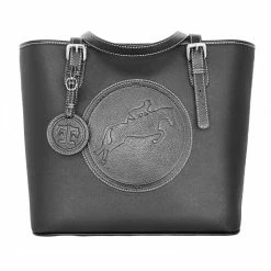 Tucker Tweed Equestrian James River Carry All Bag -Farm House Tack Sales Shop HunterJumper blk
