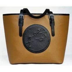 Tucker Tweed Equestrian James River Carry All Bag -Farm House Tack Sales Shop HunterJumper latteblk