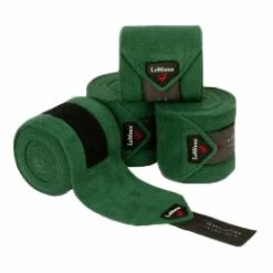 LeMieux Classic Polo Bandages -Farm House Tack Sales Shop IT00411 LeMieux.Classic.Polo .Bandages Hunter.Green