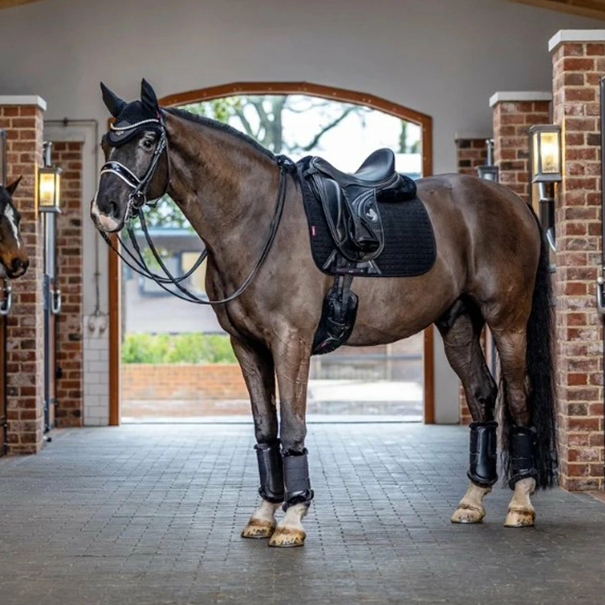 LeMieux Suede Dressage Square Pad 2 LeMieux Suede Dressage Square Pad - Image 2