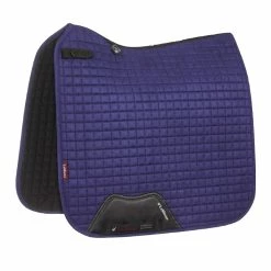 LeMieux Suede Dressage Square Pad 26 LeMieux Suede Dressage Square Pad -Farm House Tack Sales Shop IT01288 LeMieux.Suede .Dressage.Pad Ink.Blue