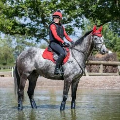 LeMieux Suede GP Square Pad -Farm House Tack Sales Shop IT01463 LeMieux.Suede .GP .Square.Pad Chili Lifestyle
