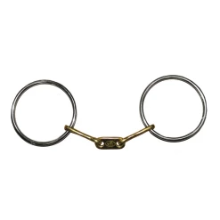 Jump'in Flat French Link Loose Ring Bit