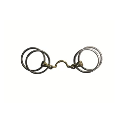 Jump'in High Port Jointed German 3-Ring Bit
