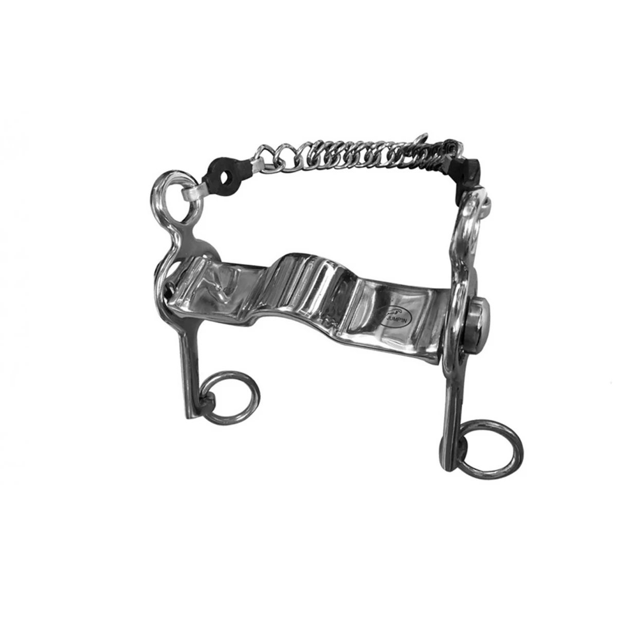 Jump'in Flat Short Shank Pelham Bit 1 Jump'in Flat Short Shank Pelham Bit