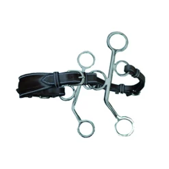 Jump'in Short Shank Leather Hackamore