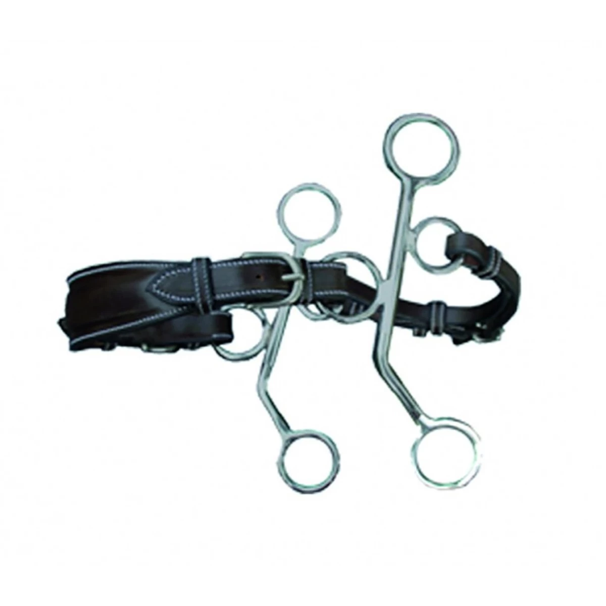 Jump'in Short Shank Leather Hackamore 1 Jump'in Short Shank Leather Hackamore