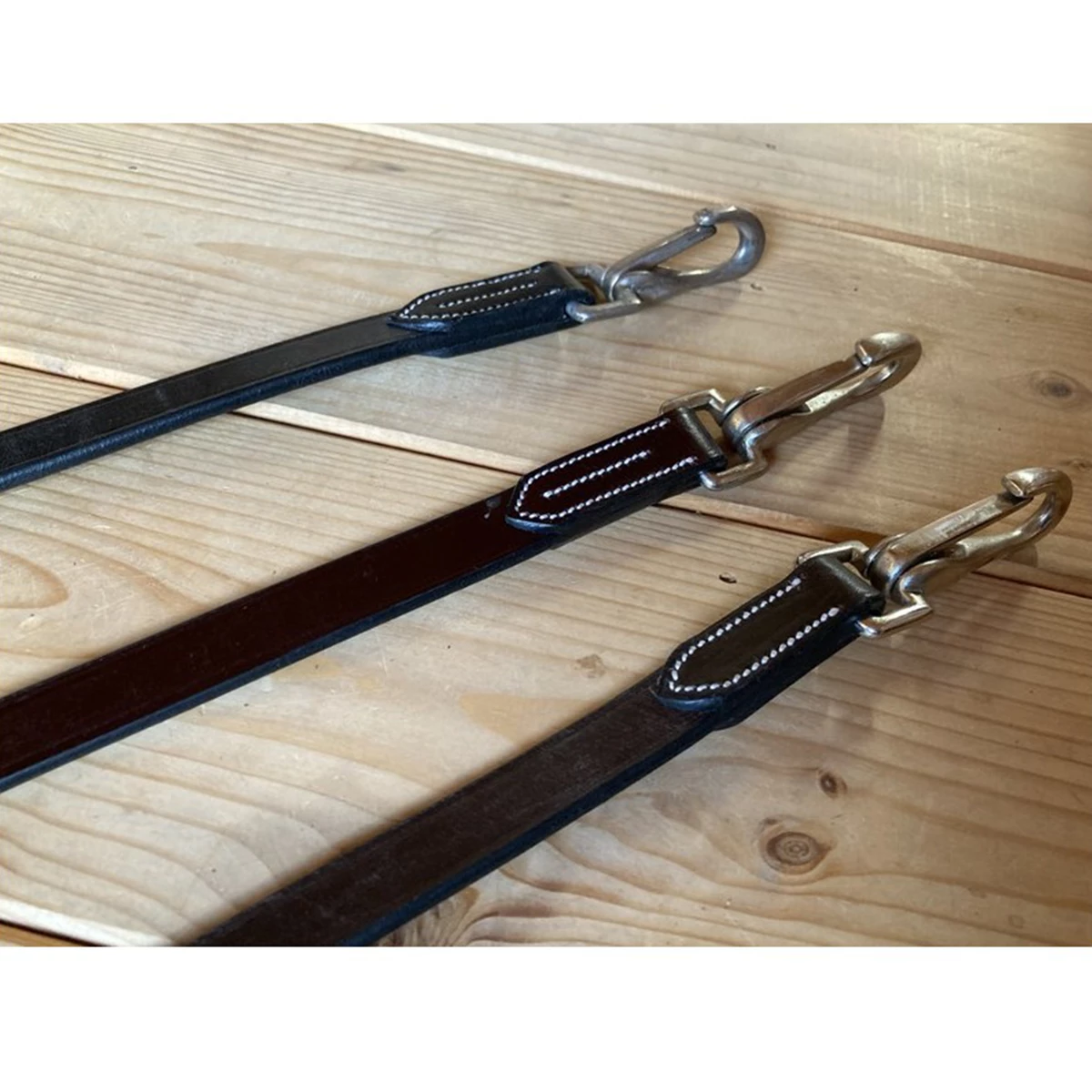 Jump'in Plain Leather Draw Reins - Week Collection 2 Jump'in Plain Leather Draw Reins - Week Collection - Image 2