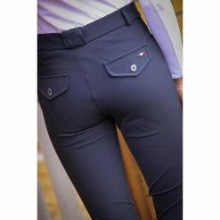 Jump'in Unisex Junior Sacha Breeches -Farm House Tack Sales Shop Jump.In Unisex.Junior.Sacha .Breeches Navy Back