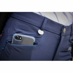 Jump'in Unisex Junior Sacha Breeches -Farm House Tack Sales Shop Jump.In Unisex.Junior.Sacha .Breeches Navy Front.Pocket