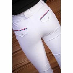 Jump'in Unisex Junior Sacha Breeches -Farm House Tack Sales Shop Jump.In Unisex.Junior.Sacha .Breeches White Back
