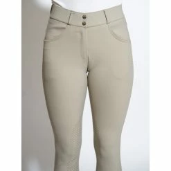 KL Select Gabrielle Knee Patch Breech 27 KL Select Gabrielle Knee Patch Breech -Farm House Tack Sales Shop KB020522 KL.Select gabrielle.knee .patch .breech beige top