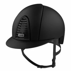 KEP Cromo 2.0 Matt Black Helmet 13 KEP Cromo 2.0 Matt Black Helmet -Farm House Tack Sales Shop KEP Cromo.2.0.Matt .Black .Black .Harness Front