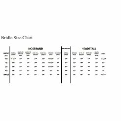 KL Select Hampton Bridle -Farm House Tack Sales Shop KL.Select.Bridle.Size .Chart 146f91ca 4940 4c88 8b5b d28bf615ee15