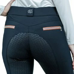 KL Select Gabrielle Full Seat Breeches -Farm House Tack Sales Shop KL.Select.Gabrielle.Full .Seat .Breeches Black Back.2
