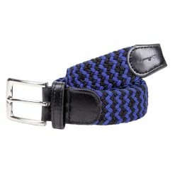 USG Casual Belts -Farm House Tack Sales Shop KL.Select USG.Casual.Belt Black.Royal .Blue