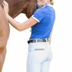 KL Select Gabrielle Full Seat Breeches -Farm House Tack Sales Shop KLSelect Gabrielle.Full .Seat .Breach White.Grey