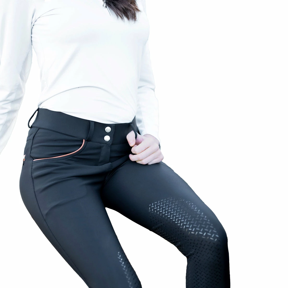 KL Select Gabrielle Knee Patch Breech 2 KL Select Gabrielle Knee Patch Breech - Image 2